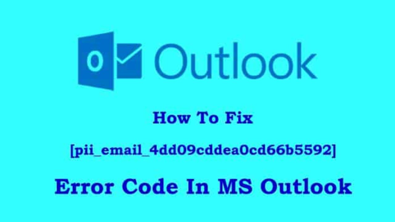 [pii_email_4dd09cddea0cd66b5592] error how to solve